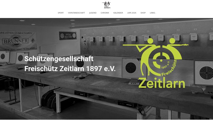 Posnetek zaslona freischuetz-zeitlarn.de