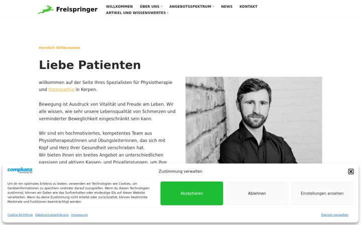 Screenshot of freispringer.net