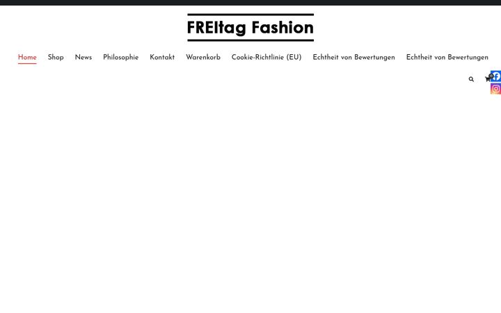 Posnetek zaslona freitag-fashion.de