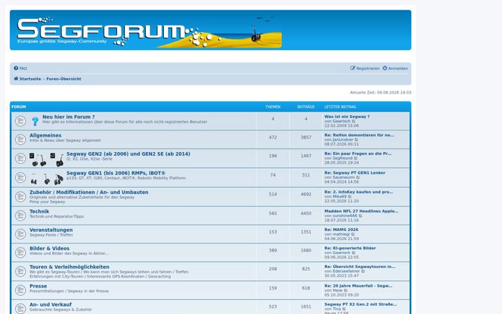 Posnetek zaslona freitagskreis.de