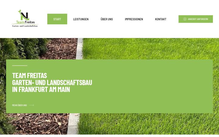 Posnetek zaslona freitas-garten-landschaftsbau.de