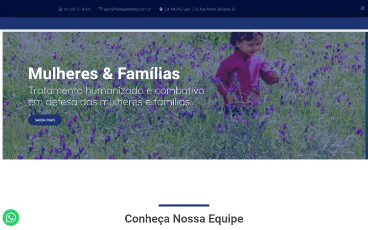 Screenshot of freitasebastos.com.br