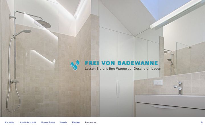 Posnetek zaslona freivonbadewanne.de