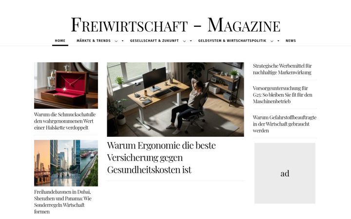 Posnetek zaslona freiwirtschaft.de