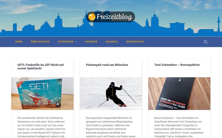 Screenshot του freizeitblog24.de