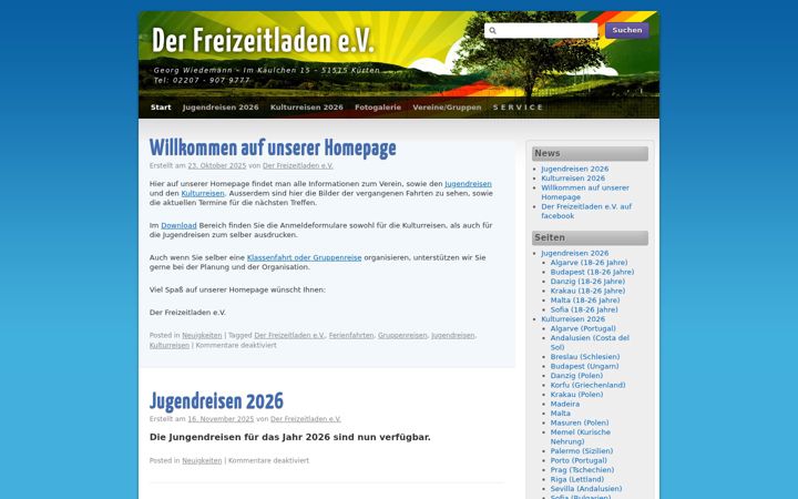 Screenshot stránky freizeitladen.de