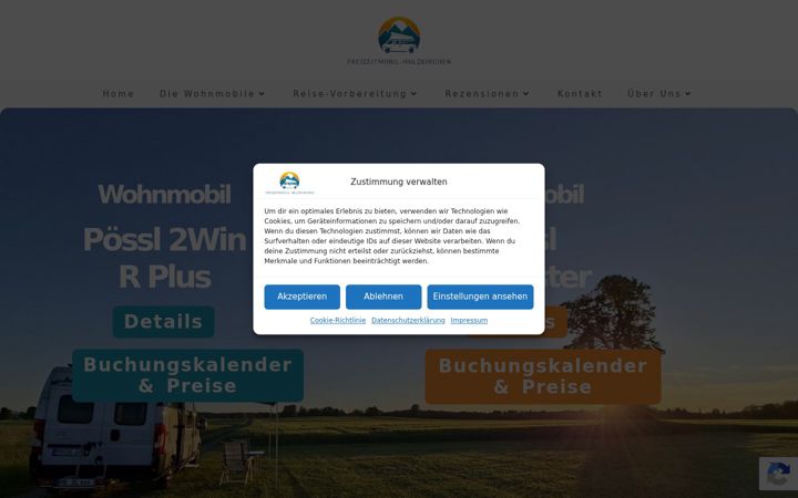 Screenshot stránky freizeitmobil-holzkirchen.de