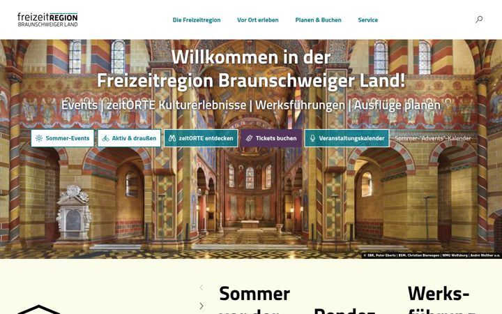 Screenshot stránky freizeitregion.de