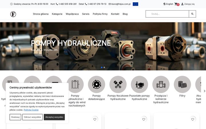 Screenshot of frejus.com.pl