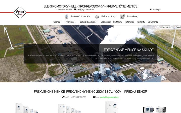 Snímek obrazovky frekvencnemenice.sk