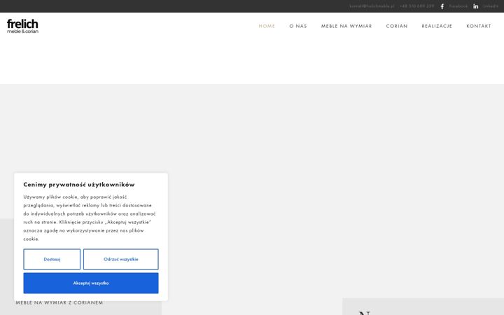 Screenshot of frelichmeble.pl