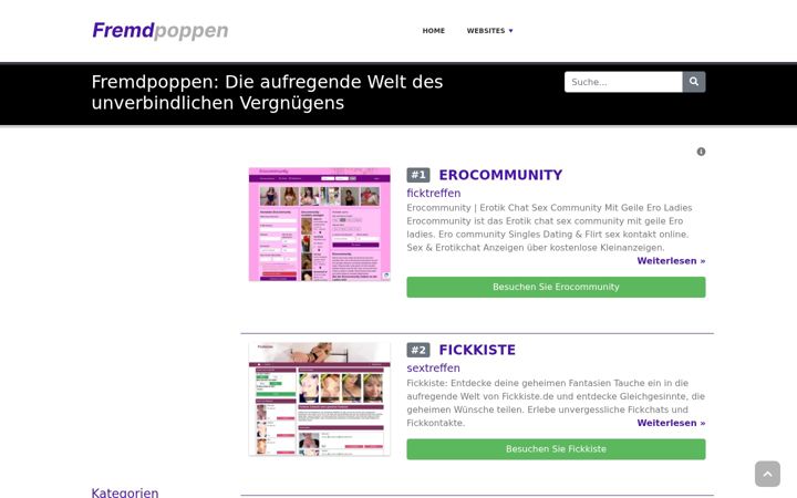 Screenshot of fremdpoppen.de