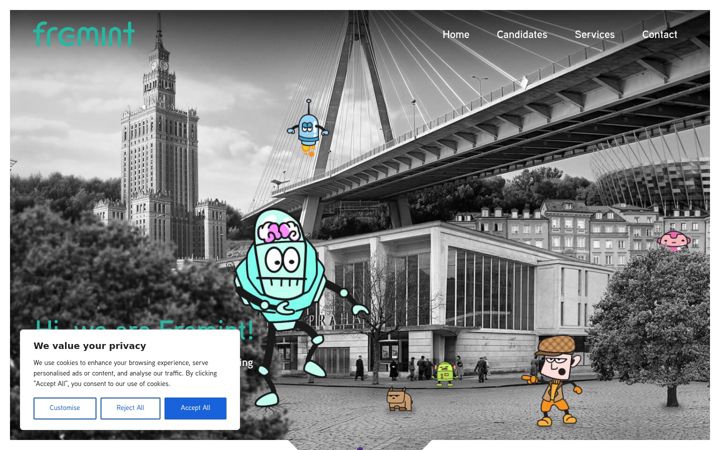 Screenshot of fremint.com