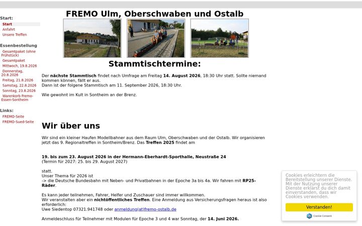 Screenshot of fremo-ostalb.de