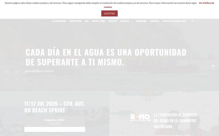 Screenshot of fremocv.org