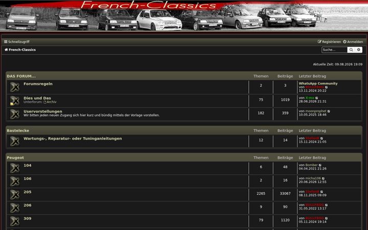 Screenshot of french-classics.de