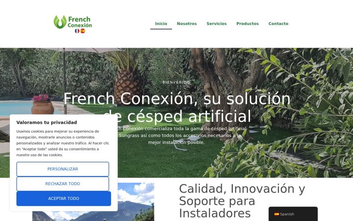 Screenshot of frenchconexion.com