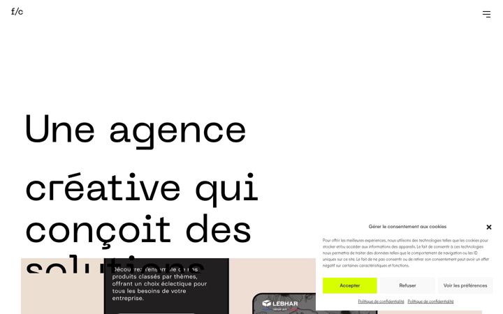 Screenshot of frenchconnexion-agency.com