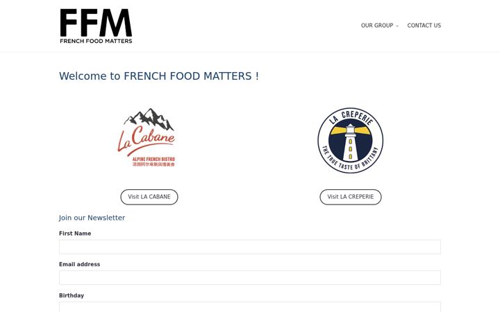 Screenshot of frenchfoodmatters.com