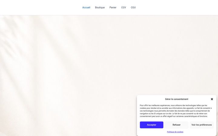 Screenshot of frenchiart.com