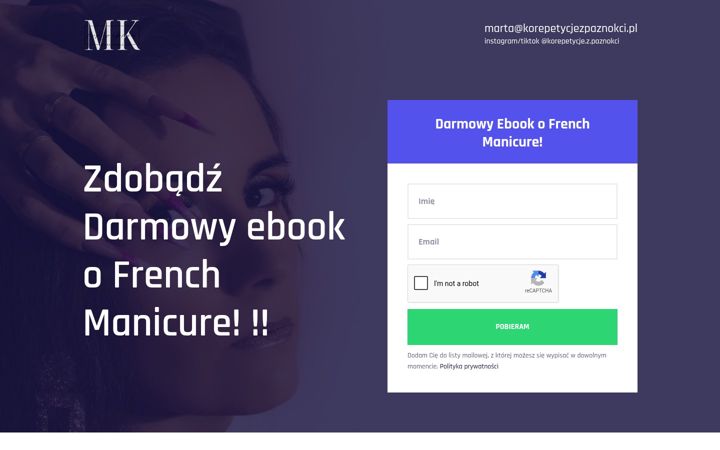 Screenshot of frenchmanicure.pl