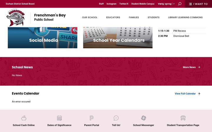 Screenshot of frenchmans.ddsb.ca