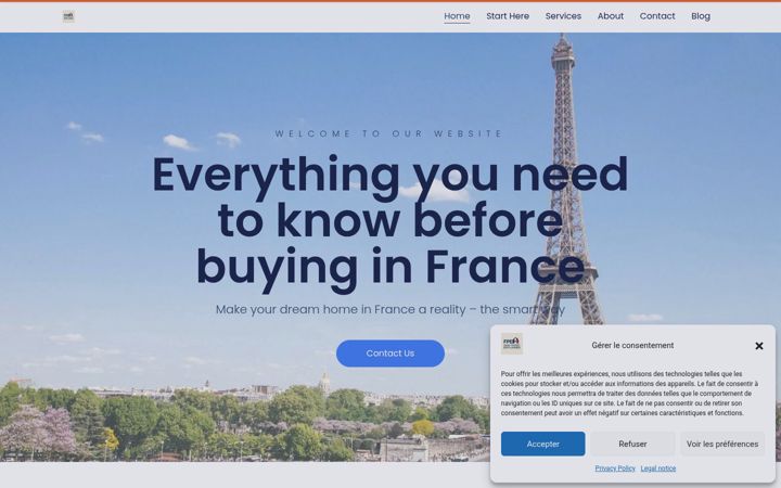 Screenshot of frenchpropertyexplained.com