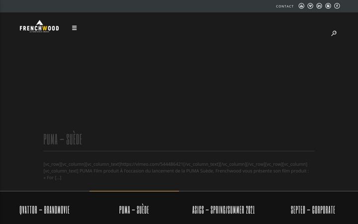 Screenshot of frenchwood.fr