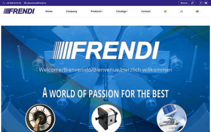 Screenshot stránky frendi.es