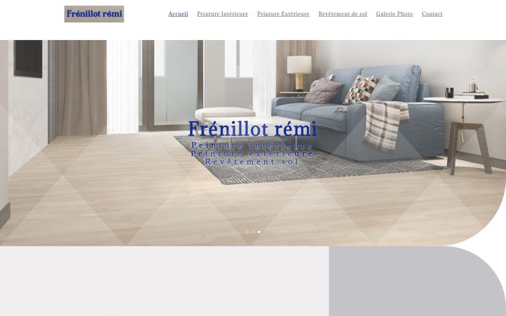 Screenshot of frenillotremi-peintre.fr