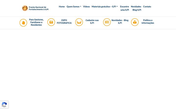 Screenshot of frente-ilpi.com.br