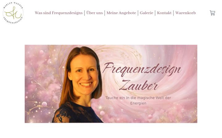 Screenshot of frequenzdesign-wagner.de