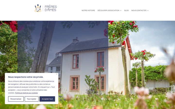 Screenshot of freresdames.org