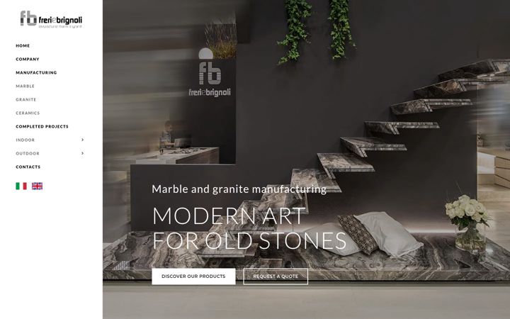Screenshot of freriebrignoli.com