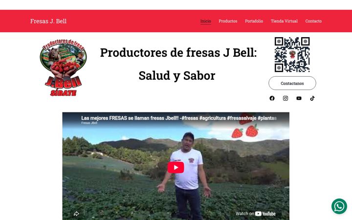 Screenshot of fresasjbell.com
