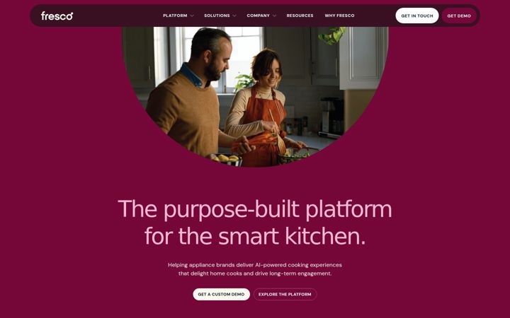 Screenshot of frescocooks.com