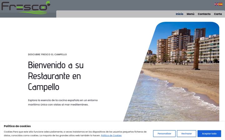 Screenshot of frescoelcampello.com