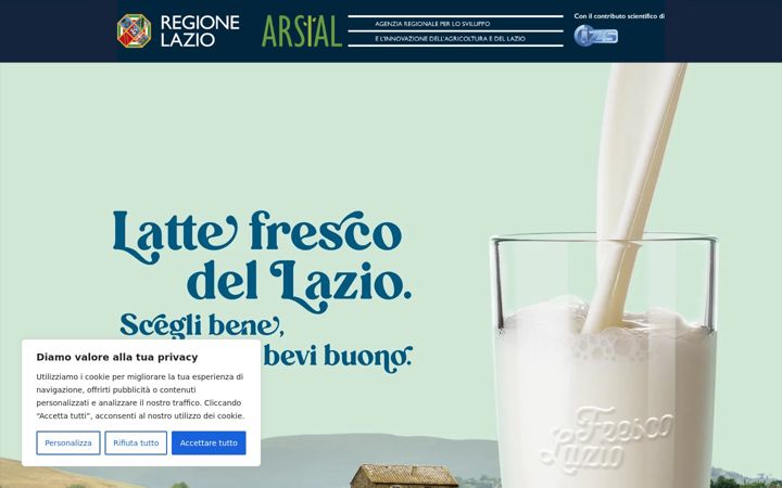 Screenshot of frescolazio.it