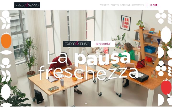 Screenshot of frescosenso.it