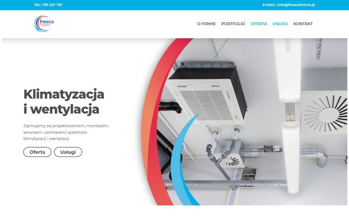 Screenshot of frescotherm.pl