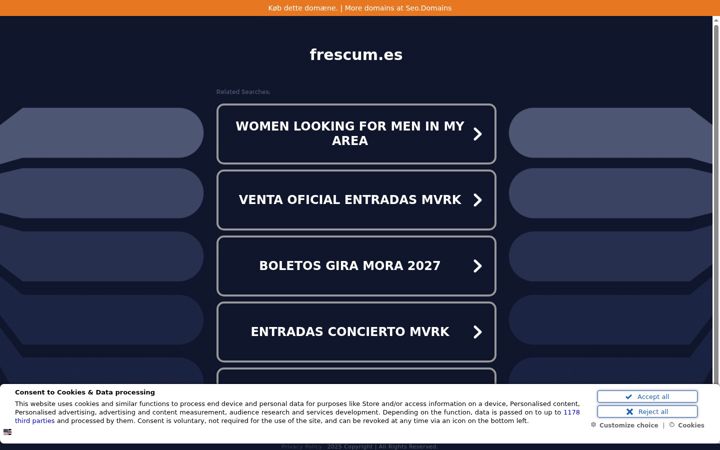 Screenshot of frescum.es