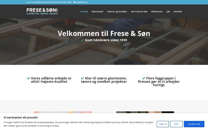 Screenshot of frese.as