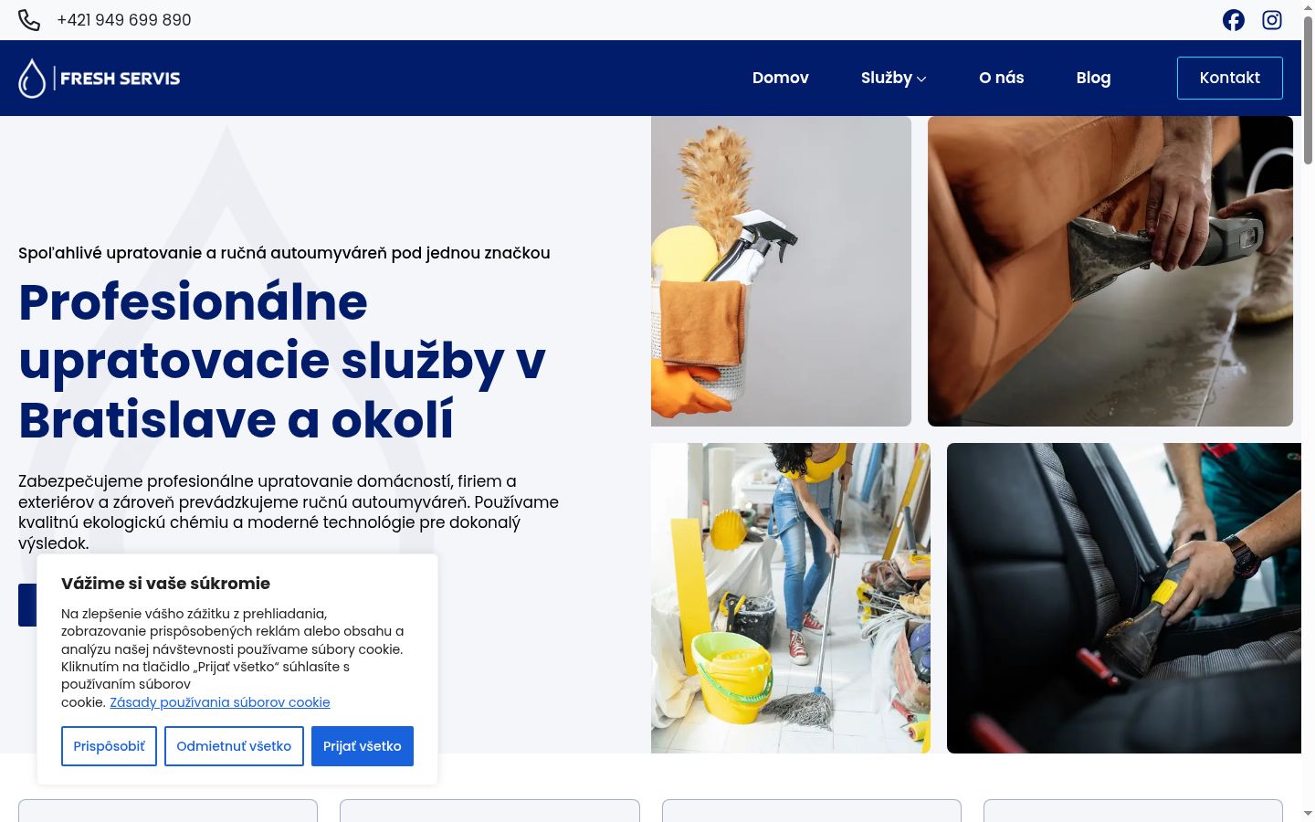 Screenshot tal-banner tal-kunsens muri qabel kwalunkwe interazzjoni