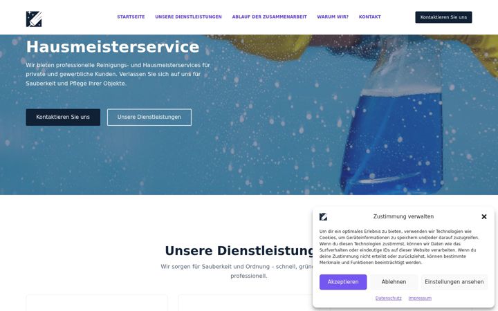 Screenshot of fresh-shine.de