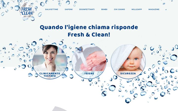 Screenshot of freshandclean.it