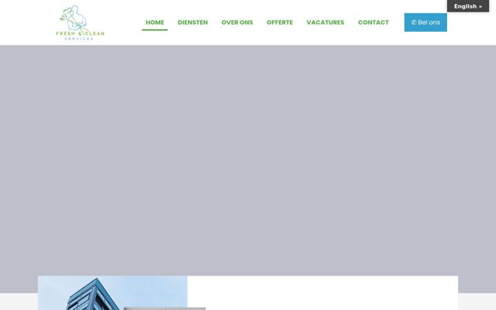 Screenshot of freshandclean.nl