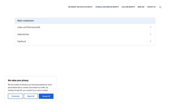 Screenshot of freshandlecker.com