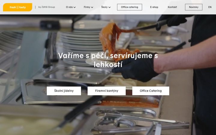 Screenshot of freshandtasty.cz