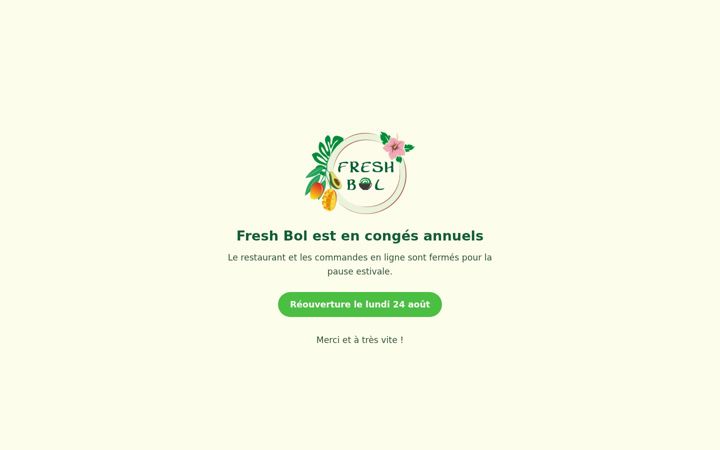 Screenshot of freshbol.fr