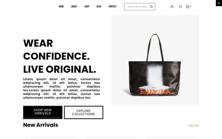 Screenshot of freshfleek.store